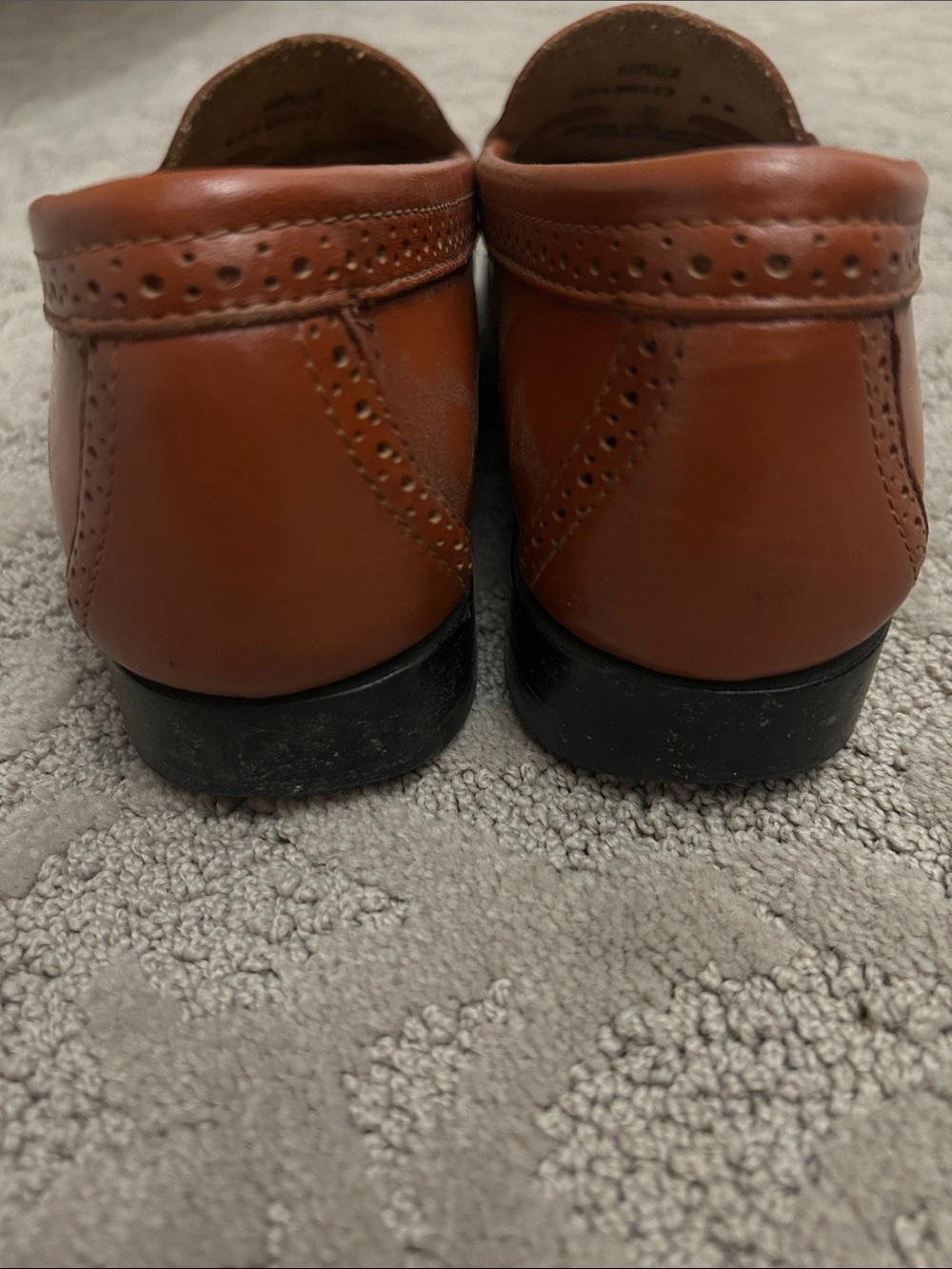 G.H. Bass & Co. Women’s Brown Leather Tassel Loafers - Picture 5 of 7